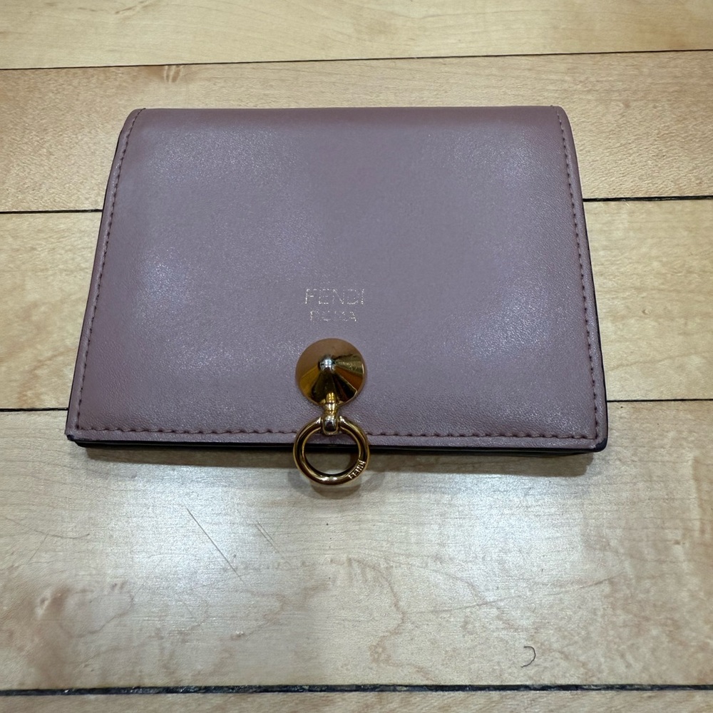 Fendi Leather Bifold Wallet